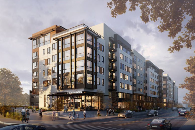 7 South Linden Avenue southeast view rendering by BDE