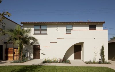 Collage Apartment by Studio 111 for by Jamboree Housing Corporation built by SBI Builders, Inc. and photographed by Tom Bonner.   Job ID 5842