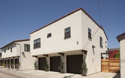 Collage Apartment by Studio 111 for by Jamboree Housing Corporation built by SBI Builders, Inc. and photographed by Tom Bonner.   Job ID 5842