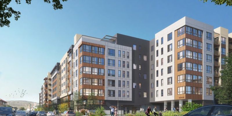 7 South Linden Avenue southeast view rendering by BDE